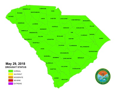 All counties are currently in normal status.