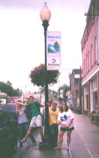 2004 SC Team in Downtown Buckhannon