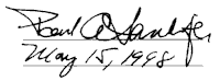 Sandifer signature