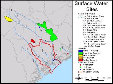  surface water sites