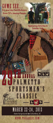 2012 Palmetto Sportsmen's Classic Brochure