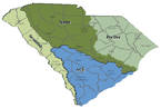 Water Basin Map