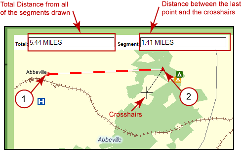 Example of the Measure Tool
