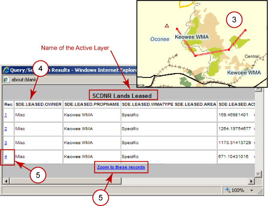 ISelect by line Results