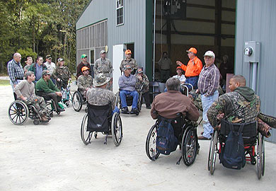 Two special deer hunts for mobility-impaired hunters will be held this fall in the Upstate. Each hunt will consist of a noon lunch and hunting on Friday afternoon and Saturday mornings. There is no cost to participants for these hunts. (DNR photo)