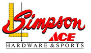 Sponsored by Simpson ACE Hardware and Sports