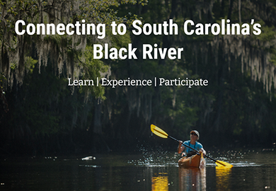 Connecting to South Carolina's Black River. Learn. Experience. Participate.