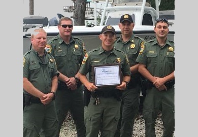 Congratulations to our Laurens County officers for receiving the Zero Tolerance Award for their work in enforcing litter laws!