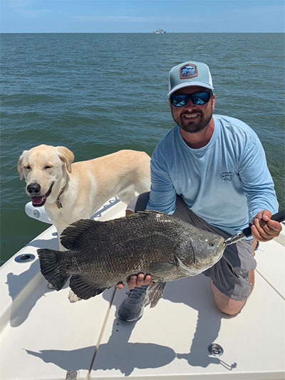 Atlantic tripletail now have a minimum size limit of 18 inches in South Carolina, matching neighboring states. (Photo: Captain Jake Parker, Hilton Head)