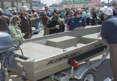 Springtime is prime time for South Carolinians attending the Palmetto Sportsmen’s Classic and other outdoor expos to shop for good deals on new boats. Both aspiring and current boat owners need to be aware of changes to how boat taxes and registration renewal fees are collected in the Palmetto State that will be implemented beginning in 2020. [SCDNR photo by Joey Frazier]
