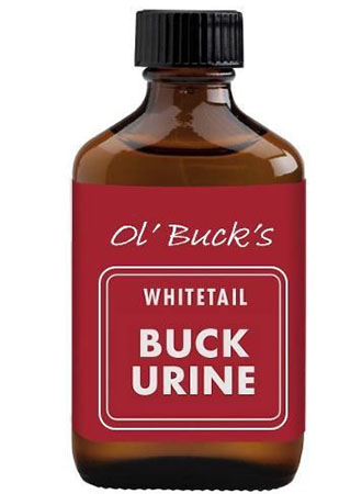 A bottle of Buck Urine