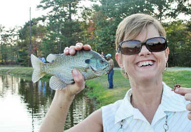 SCDNR family fishing clinics are for people of all ages