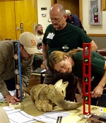 Tri-state wildlife biologists train for measurer certifications