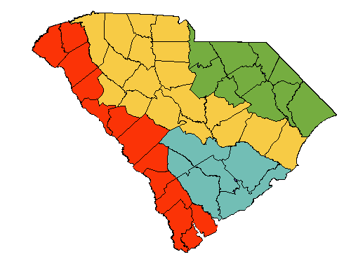 2016 sc dew regions