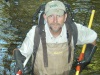 Dr. Hank McKellar backpack electrofishing