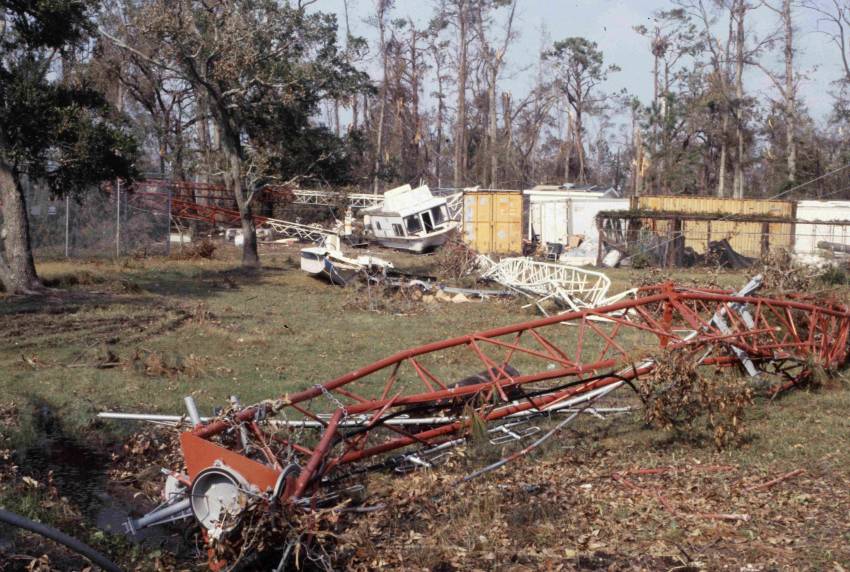 Law Enforcement Radio Tower, Fort Johnson (Bryan Stone)