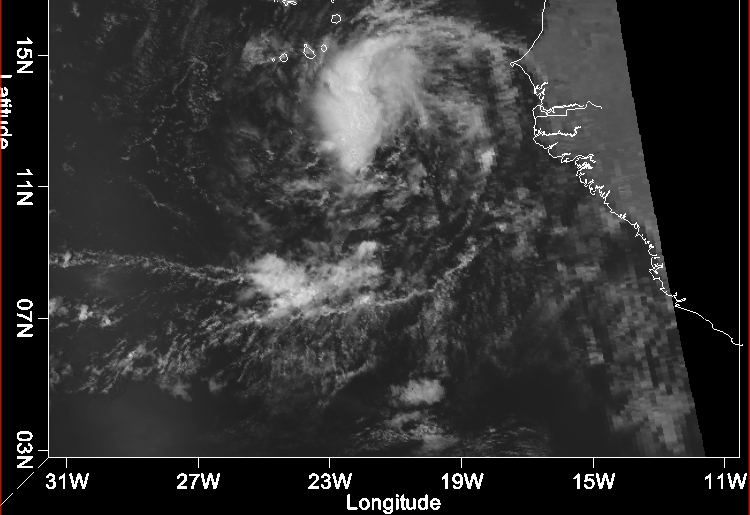 Hugo from space Sept. 10 (NHC)