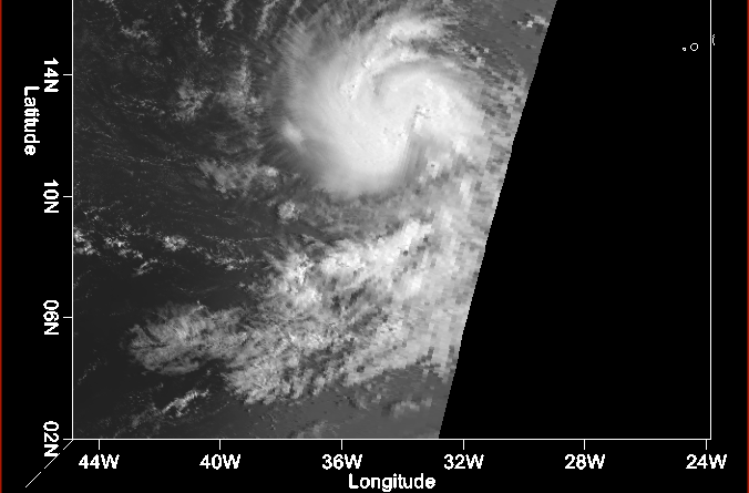 Hugo from space Sept. 12 (NHC)