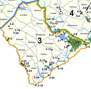 WMAs with Additional Regulations Map
