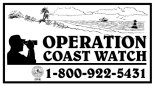 Operation Coast Watch 1-800-922-5431