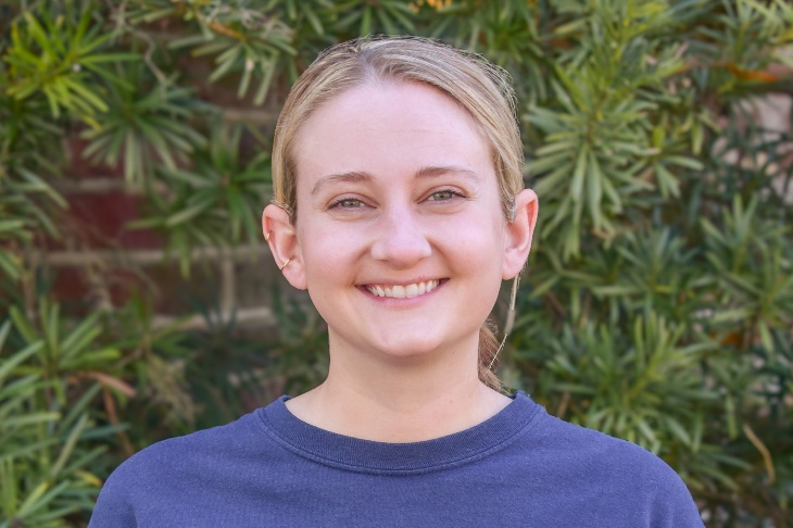 A headshot of Training and Engagement Coordinator, Olivia Greenslit