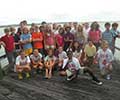 Photograph of Group Visiting the Waddell Mariculture Center