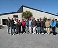 Photograph of Group Visiting the Waddell Mariculture Center