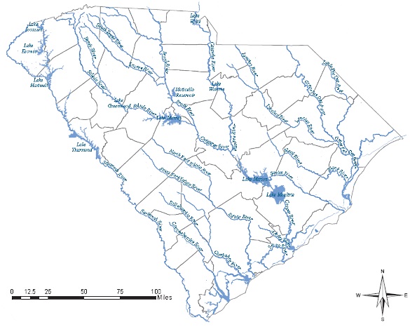 Scdnr Scenic Rivers Water Basins